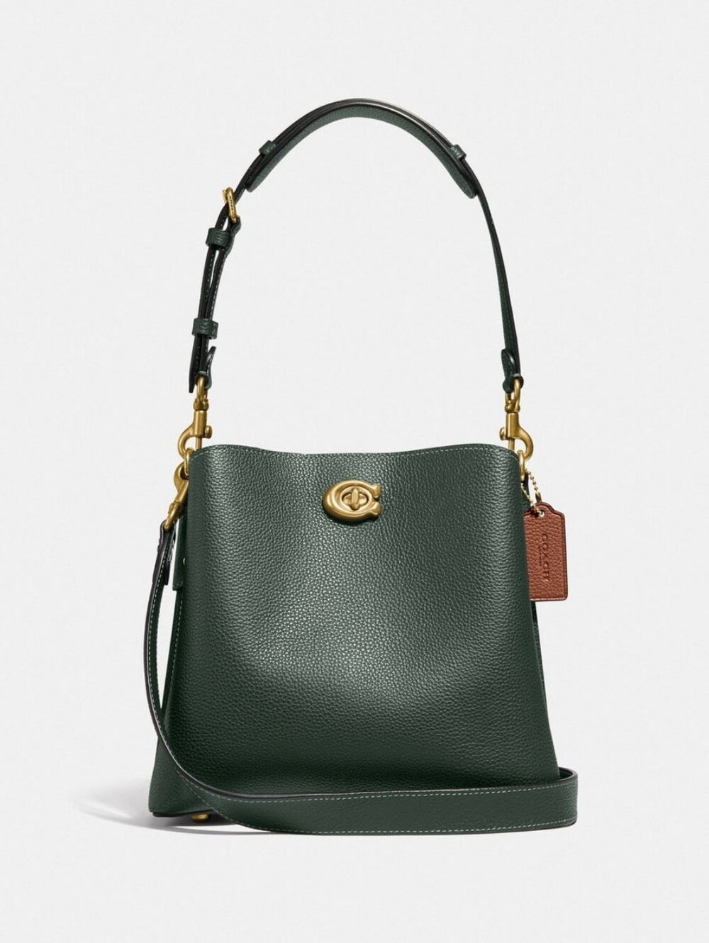 Coach♡ Willow Bucket Bag Green, Crossbody & Shoulder - Picture 2 of 15